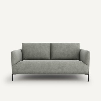 Kompaktsofa Oscar, Samt in Stonewashed-Optik AM.PM