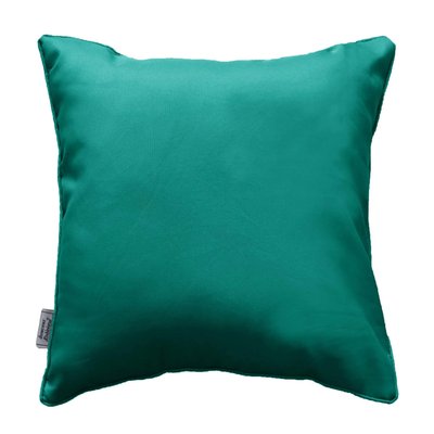 Coussin passepoil 60 cm Emeraude DOUCEUR D'INTÉRIEUR