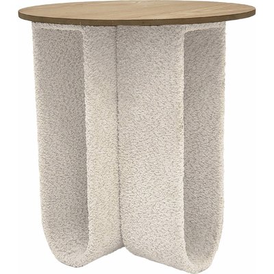 Table d appoint  au design doux avec porte revues intégré RECOLLECTION