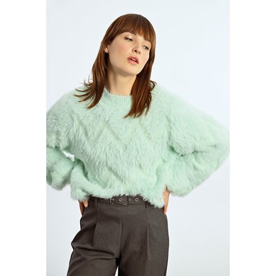 Pull vert menthe femme La Redoute