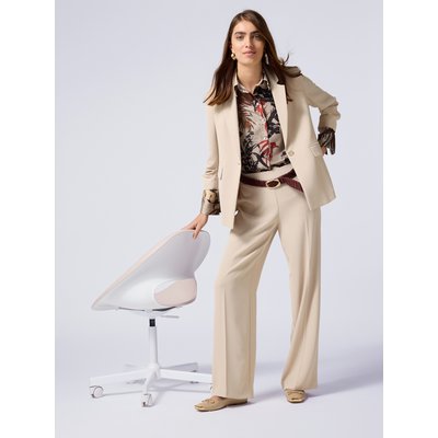 Pantalon palazzo réalisé en tissu fluide OLTRE