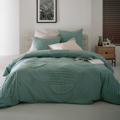 Soren Tufted 100% Cotton Duvet Cover LA REDOUTE INTERIEURS