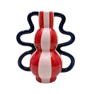 Vase Pop rose rouge 20   - POP TABLE PASSION