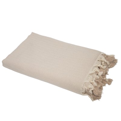 Plaid coton MEGEVE FEBRONIE