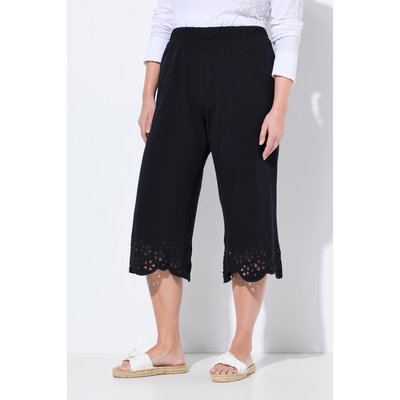 Pantalon capri, dentelle, ourlet évasé ULLA POPKEN