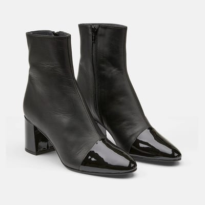 Bottines en cuir, à talons, DONIAMA JONAK