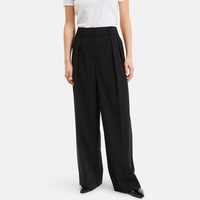 Pantaloni larghi con pinces LA REDOUTE COLLECTIONS