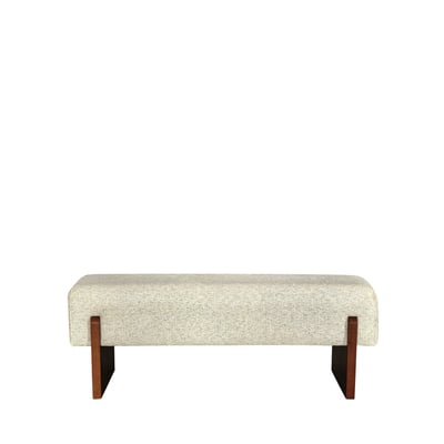 Banc en tissu et bois- SALLY DRAWER
