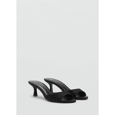 Sandales lanière talon kitten heel MANGO
