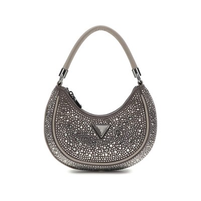 Mini Sac D'épaule Zalina Strass GUESS