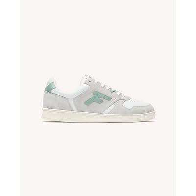 Baskets basses cuir suede PALMER FAGUO