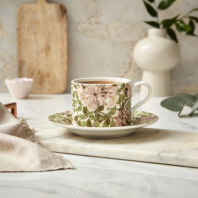 Morris & Co. Honeysuckle Teacup & Saucer MORRIS & CO.