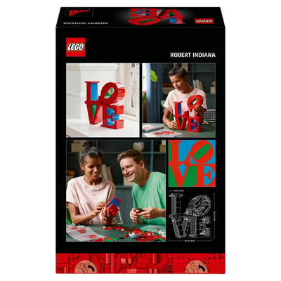 31214 Art love rouge ® ART LEGO