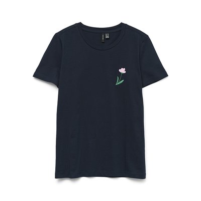 Camiseta estampada con cuello redondo VERO MODA