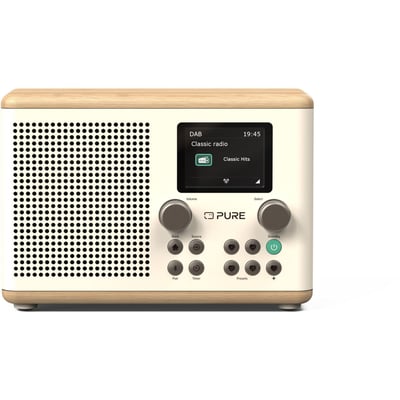 Radio DAB Classic H4 Cotton White PURE