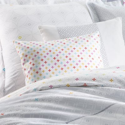 Housse Coussin Aster Multicolore - 100% Crétonne TRADITION DES VOSGES