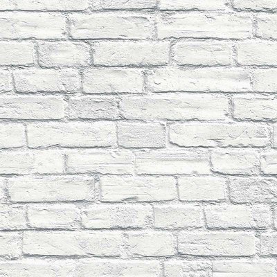 Papier peint LUTECE en briquettes blanches PARIS DE LUTECE A NOS JOURS