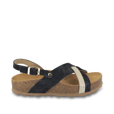 Sandales plates en cuir KELONIA LES TROPEZIENNES PAR M BELARBI
