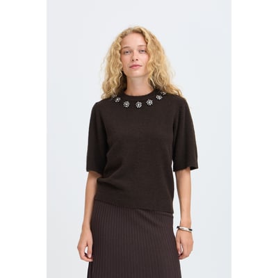 Pull en maille manches longues B.YOUNG