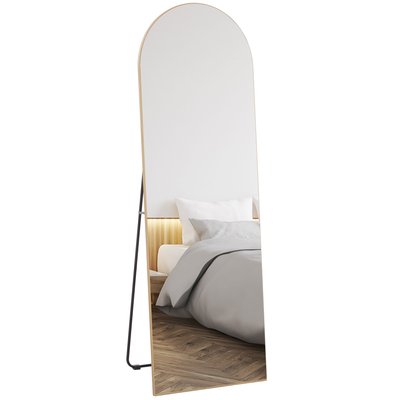 Miroir sur pied ou mural dim. 50L x 150H cm HOMCOM