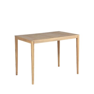 Table de bar intérieur/extérieur en bois d'acacia H105cm - LEXIA DRAWER