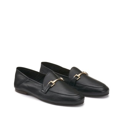 Mocassins Signature en cuir avec morsetti LA REDOUTE COLLECTIONS