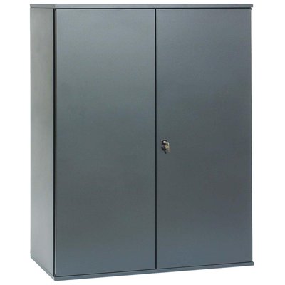 Armoire métallique anthracite Brico Hauteur 160 cm PIERRE HENRY