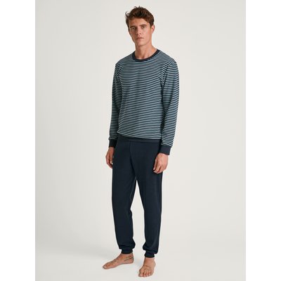 Pyjama avec bords élastiques manches longues Coton RELAX TERRY CALIDA