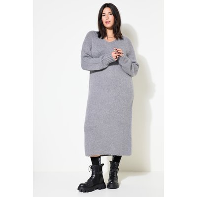 Robe midi en maille, décolleté en V STUDIO UNTOLD