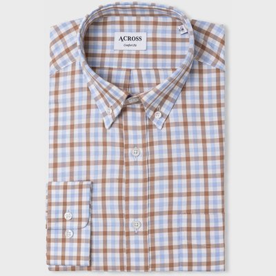 Chemise Confort fit à carreaux ACROSS