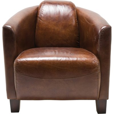 Fauteuil en cuir, CIGAR LOUNGE KARE DESIGN