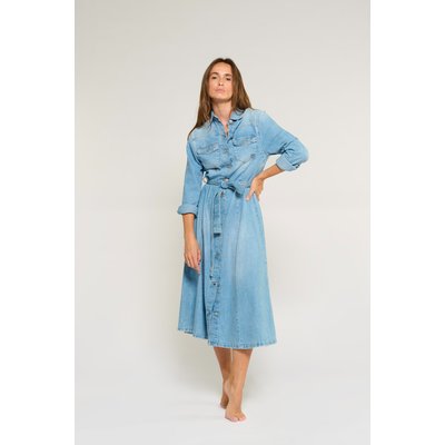 Robe evasée, patineuse en jeans VIKCKY LE TEMPS DES CERISES