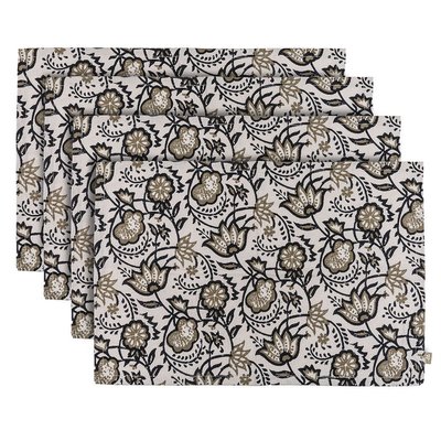 Set de table (x4) coton CARMA FEBRONIE