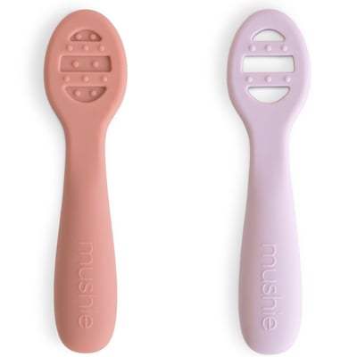 Lot de 2 cuillères d'apprentissage MUSHIE