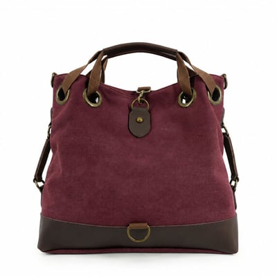 Sac à main en toile et cuir PINIPEL OH MY BAG