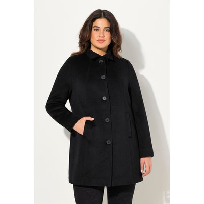 Manteau court en laine mélangée, col montant ULLA POPKEN