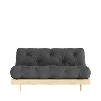 Canapé convertible 160x200cm en bois naturel et tissu- ROOTS KARUP DESIGN