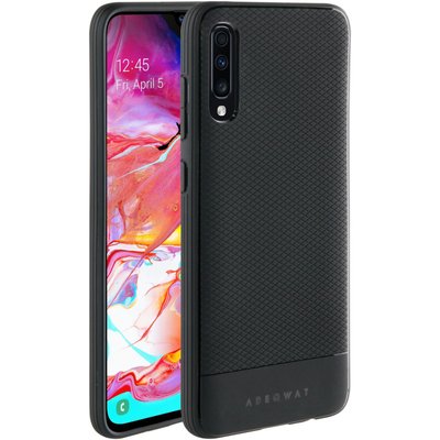 Coque Samsung A70 Souple noir ADEQWAT