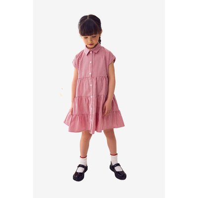 Robe d'école vichy en coton superposés NEXT