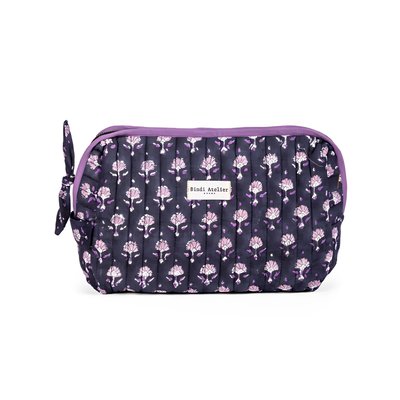 Trousse maquillage imprimée AARTI BINDI ATELIER