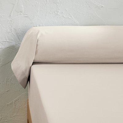 Funda de almohada de percal de algodón 200 hilos, Scenario LA REDOUTE INTERIEURS