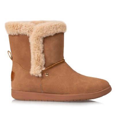 Bottines avec revers fourré ISOTONER
