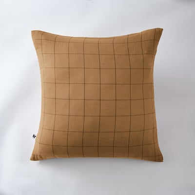 Taie d'oreiller Gaze Coton 50 x 70 cm Gaia Matchs Vert d'eau EDEN