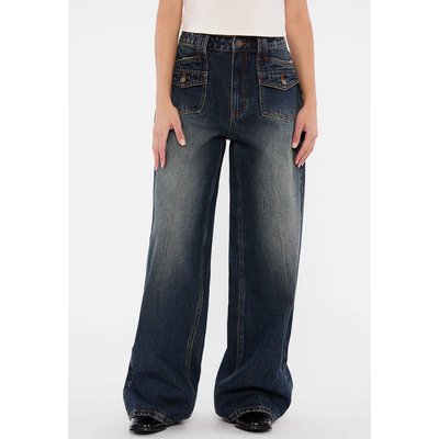 Jean Jambe Large Double Poche GUESS