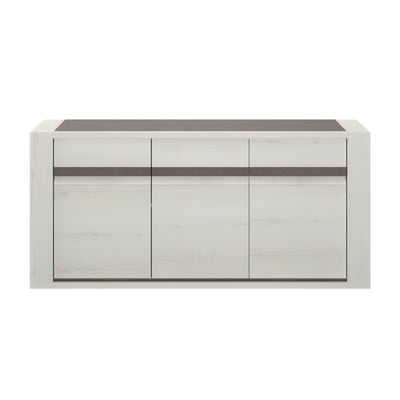 Buffet 3 portes 190cm avec tablettes GAMI