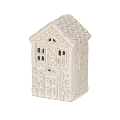 Photophore maison  H7,4 cm en céramique AMADEUS