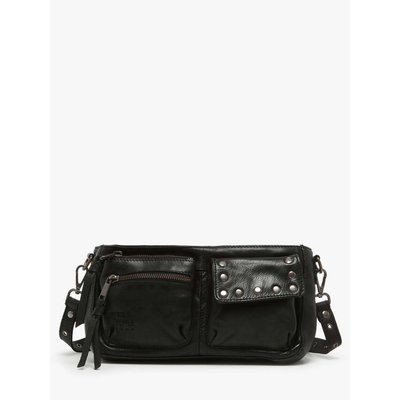 Sac bandoulière Barcelone cuir BASILIC PEPPER