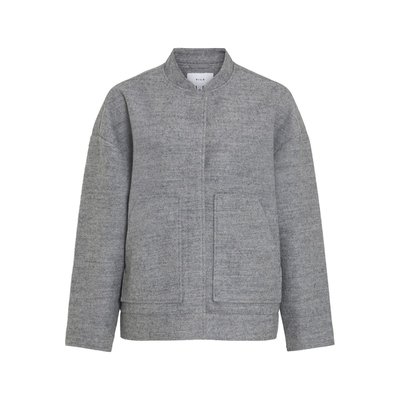 Bomber laine femme online