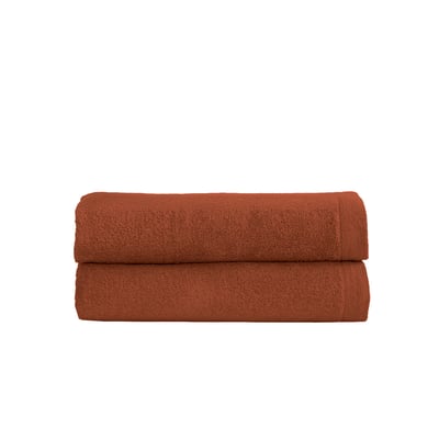 Lot de 2 serviettes de toilette 500 g/m² STUDIO SENSEI MAISON