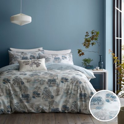 Japanese Garden 100% Cotton Duvet Cover and Pillowcase Set RHS